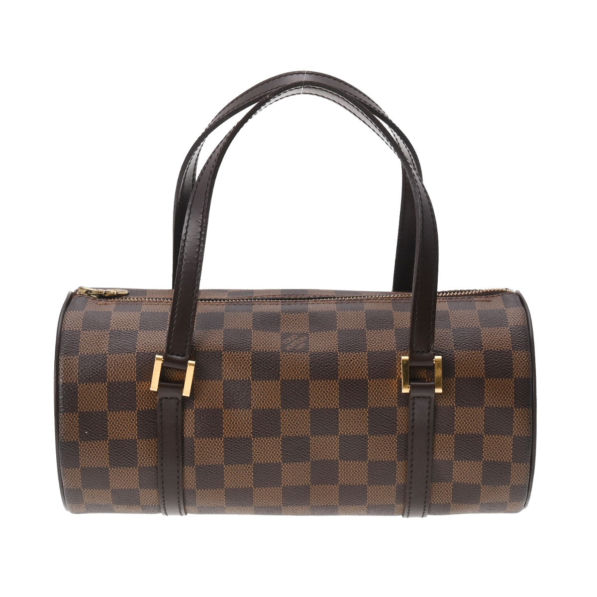 LOUIS VUITTON ルイヴィトン ダミエ パピヨンPM ブラウン N51304 レディース ダミエキャンバス ハンドバッグ ABランク 中古 