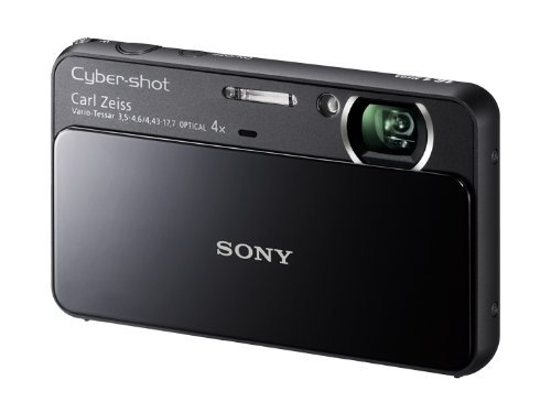 SONY デジタルカメラ Cybershot T110 1610万画素CCD 光学ｘ4 ブラック DSC-T110/B