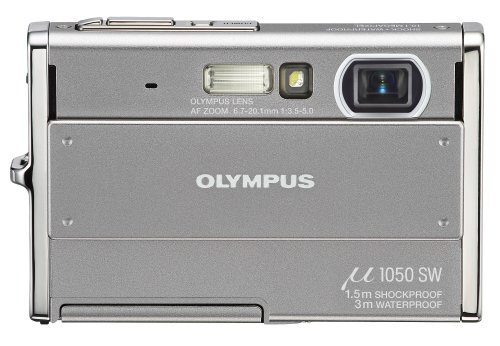 OLYMPUS デジタルカメラ μ1050 (ミュー) シルバー μ1050SW SLV【中古品】