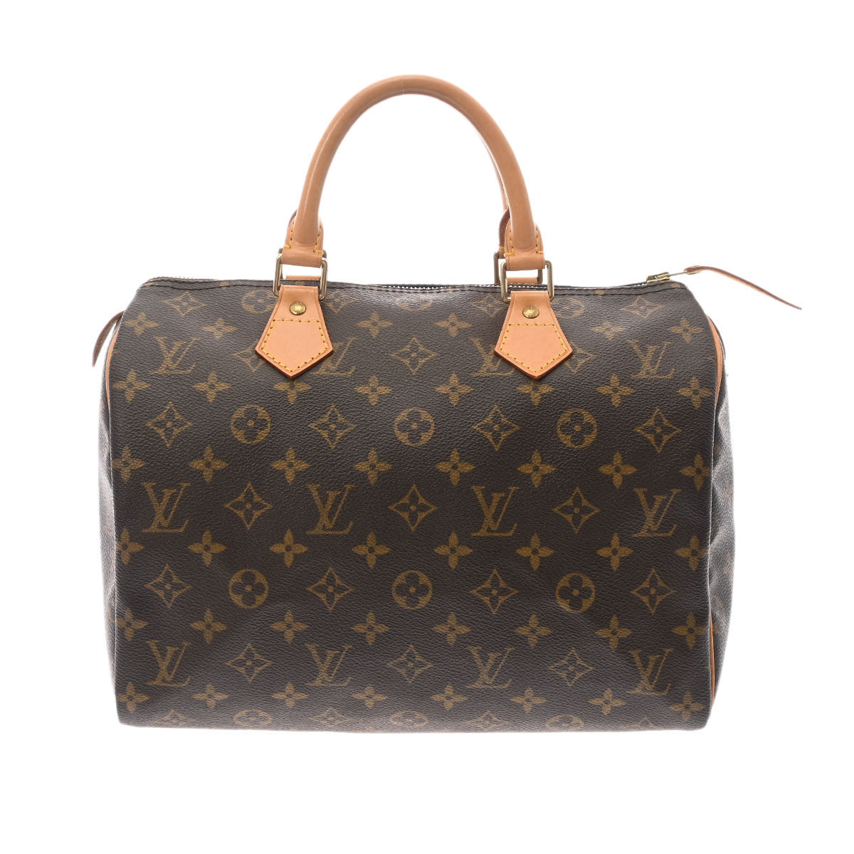 LOUIS VUITTON ルイヴィトン モノグラム スピーディ 30 ブラウン M41526 レディース モノグラムキャンバス ハンドバッグ ABランク 中古 