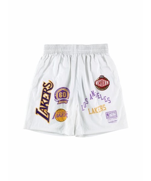 レイカーズ オーバータイム ナイロン ショーツ NBA OVERTIME NYLON SHORTS HWC LAKERS