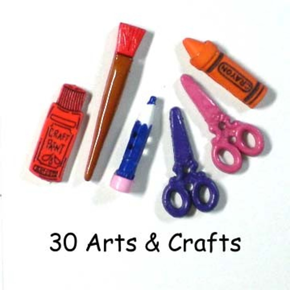 【USAボタン】Arts&Crafts【ff0030】