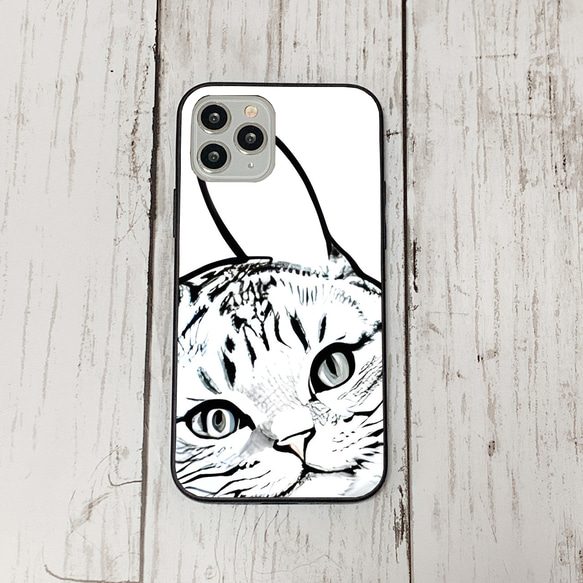 iphoneケース2-1-30 iphone 強化ガラス 猫・ねこ・ネコちゃん 箱16 かわいい アイフォン iface