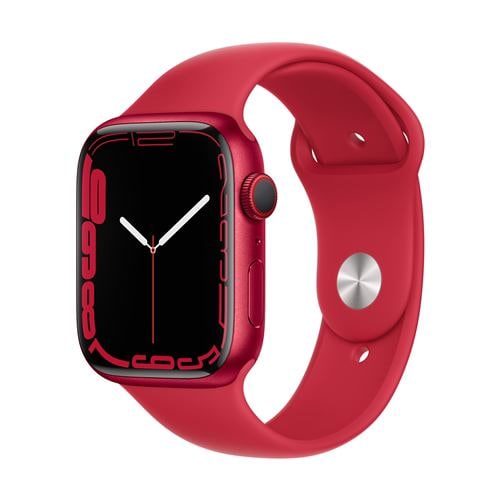 アップル(Apple) MKJU3J/A Apple Watch Series 7(GPS + Cellularモデル) 45mm(PRODUCT)REDアルミニウムケースと(PRODUCT)REDスポーツバンド レギュラー