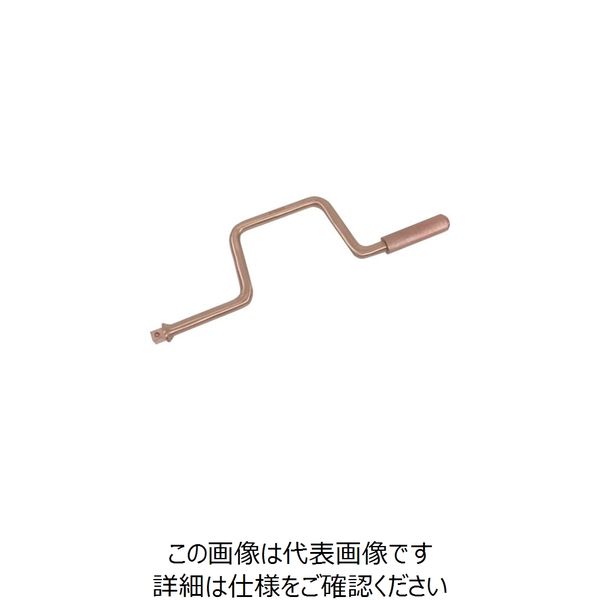 浜田工業 HAMACO 防爆 スピーダーハンドル差込角12.7mm CB4SH-380 1個 778-8185（直送品）