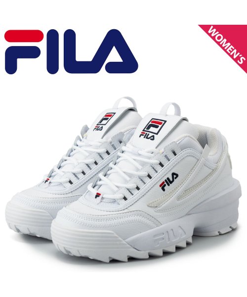 FILA フィラ スニーカー ディスラプター2 EXP レディース 厚底 DISRUPTOR 2 EXP ホワイト 白 5XM02256 [予約 10月上旬 入