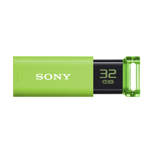 SONY USBメモリー(32GB) ポケットビット グリーン USM32GUG