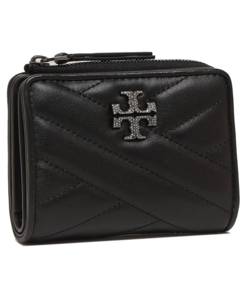 トリーバーチ 二つ折り財布 キラ ミニ財布 ブラック レディース TORY BURCH 156005 001