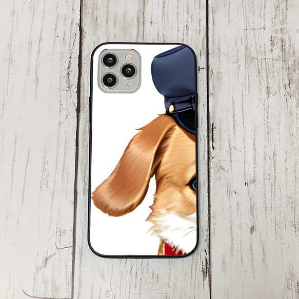 iphoneケース3-1-3 iphone 強化ガラス 犬・いぬ・ワンちゃん 箱14 かわいい アイフォン iface