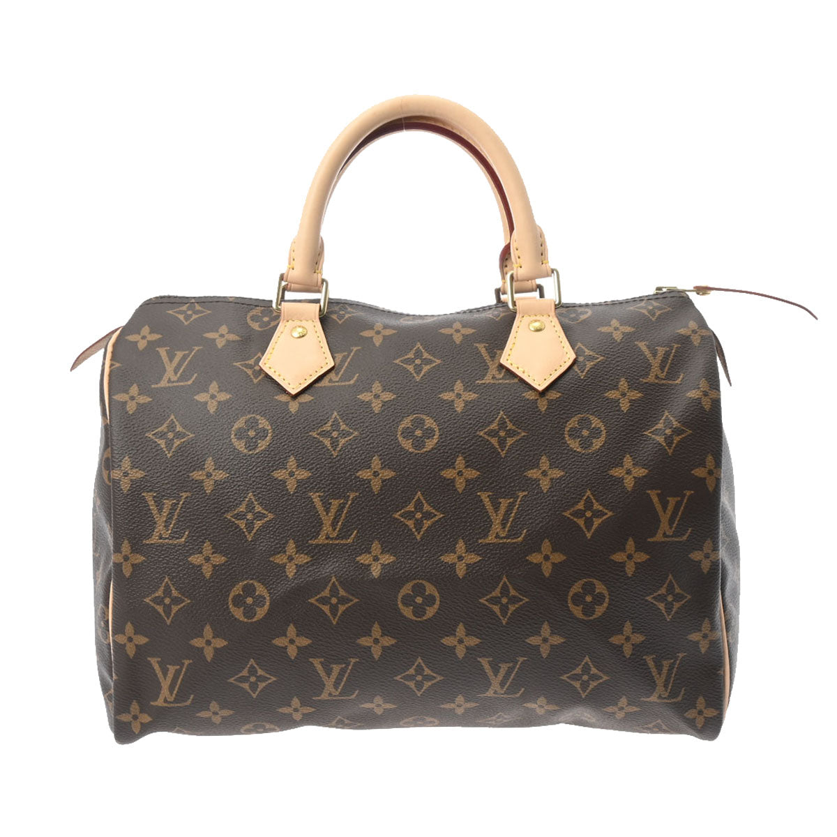 LOUIS VUITTON ルイヴィトン モノグラム スピーディ30 ブラウン M41108 レディース モノグラムキャンバス ハンドバッグ Aランク 中古 