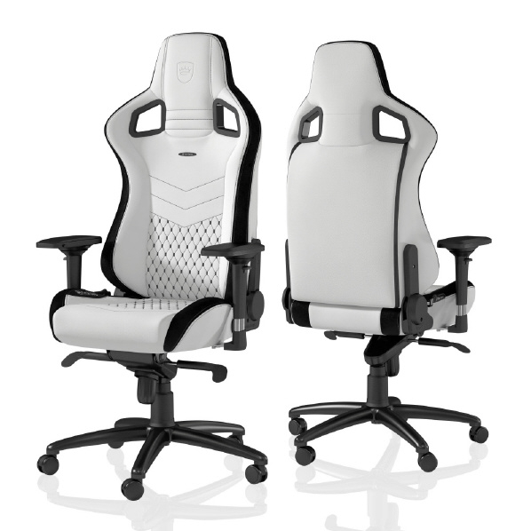 noblechairs ゲーミングチェア EPIC(エピック) プレミアムホワイト NBL-PU-WHT-002-ED