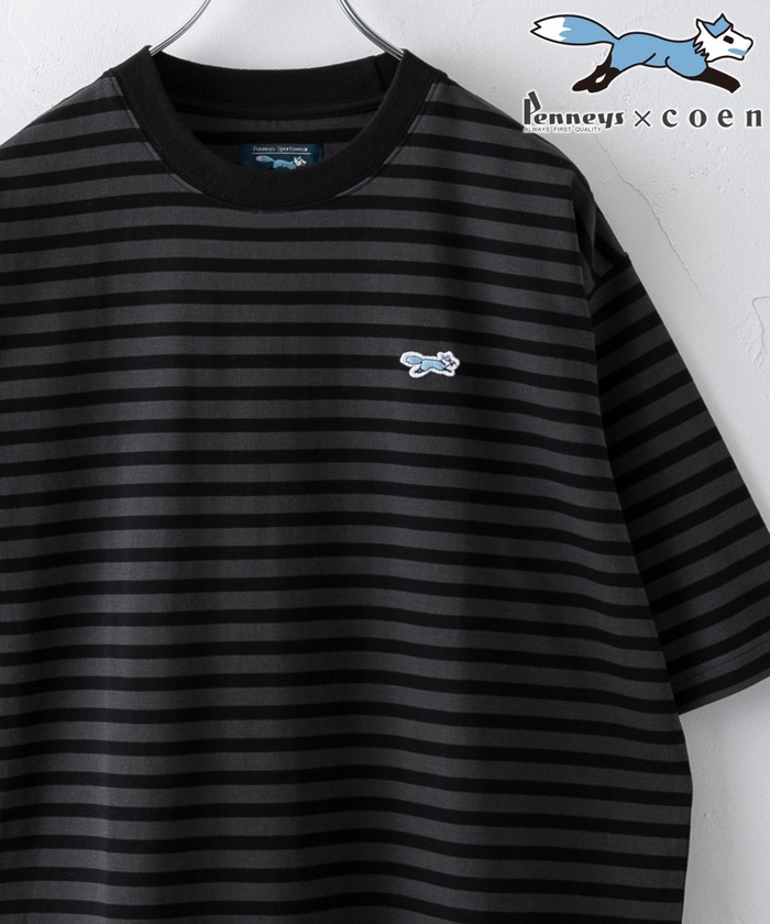 coen/Penneys（ぺニーズ）別注クルーネックTシャツ（WEB限定カラー）