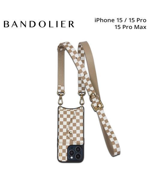 BANDOLIER バンドリヤー iPhone15 iPhone 15Pro iPhone 15 Pro Max スマホケース ショルダー 携帯 14CHE