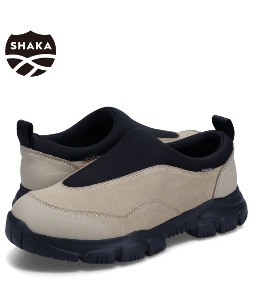 SHAKA シャカ スリッポン シューズ トレック スリップオン モック AT メンズ TREK SLIP ON MOC AT ベージュ SK－256