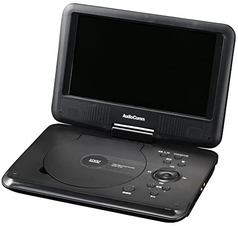 ポータブルDVDプレーヤー373Z 9型ワイド DVDP-373Z【中古品】