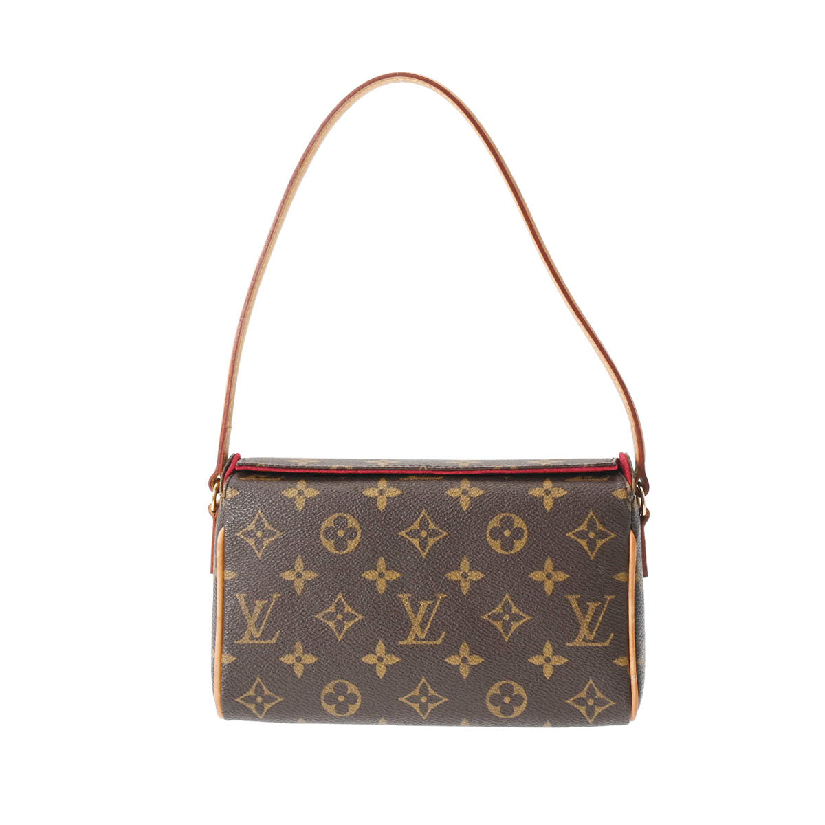 LOUIS VUITTON ルイヴィトン モノグラム レシタル セミショルダー ブラウン M45321 レディース モノグラムキャンバス ハンドバッグ Bランク 中古 