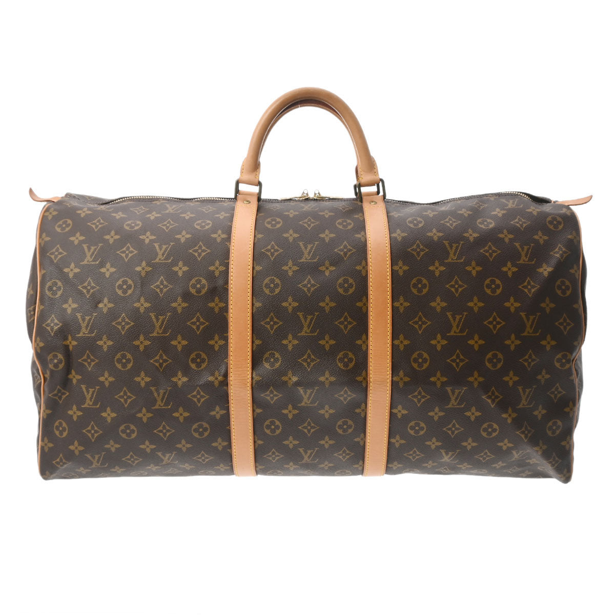 LOUIS VUITTON ルイヴィトン モノグラム キーポル 60 ブラウン M41422 ユニセックス モノグラムキャンバス ボストンバッグ Bランク 中古 