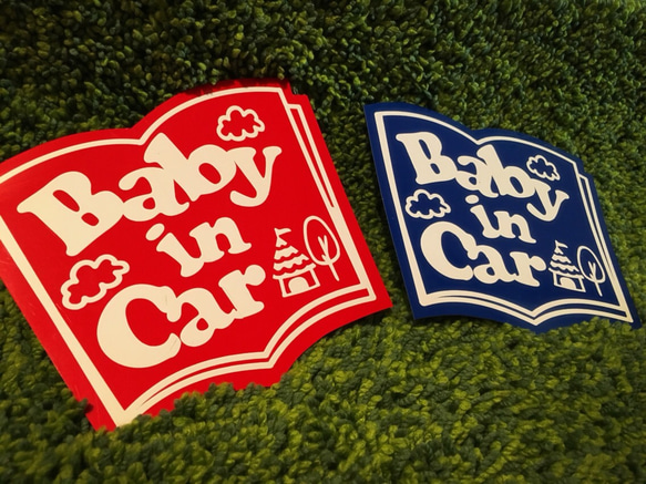 絵本のcar sticker マグネットタイプ