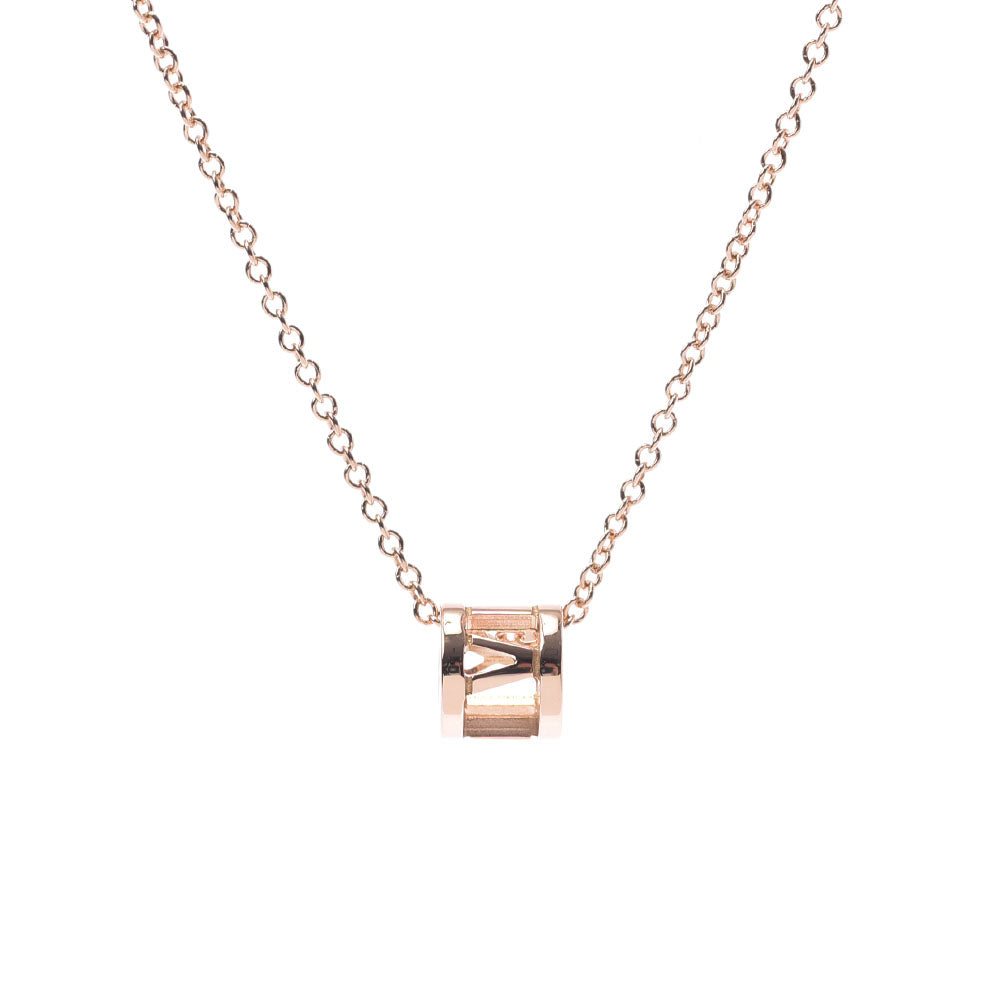 TIFFANY&Co. ティファニー アトラス レディース K18PG ネックレス Aランク 中古 