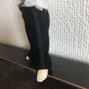 オビツ11 ライン入りパンツ　black