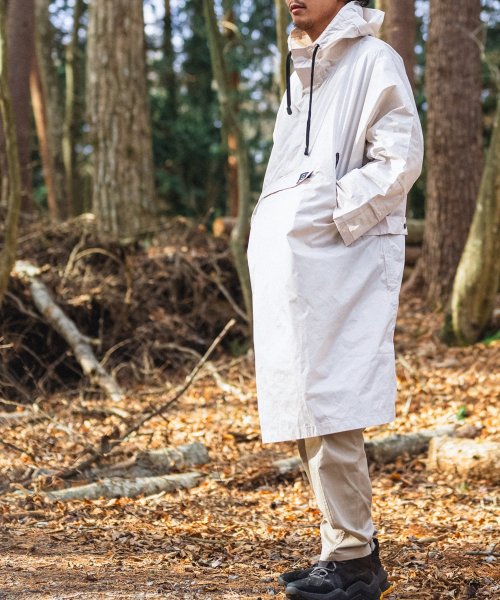 【Smore】PULLOVER LONG RAIN COAT