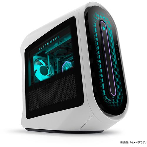 DELL DA90-DNLW ゲーミングデスクトップパソコン Alienware Aurora R15 第13世代 Intel Core i7／32GB ルナライト(シルバーホワイト) DA90DNLW