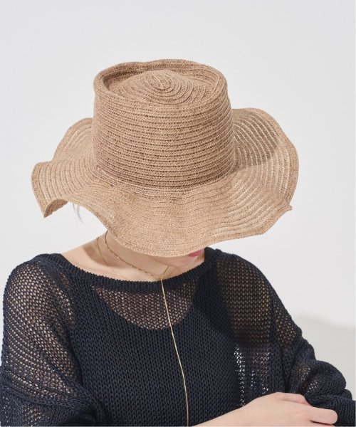 【La Maison de Lyllis/メゾンドリリス】HINOKI frill brim hat