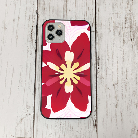 iphonecase4-9_17 iphone 強化ガラス お花(ic) アイフォン iface ケース