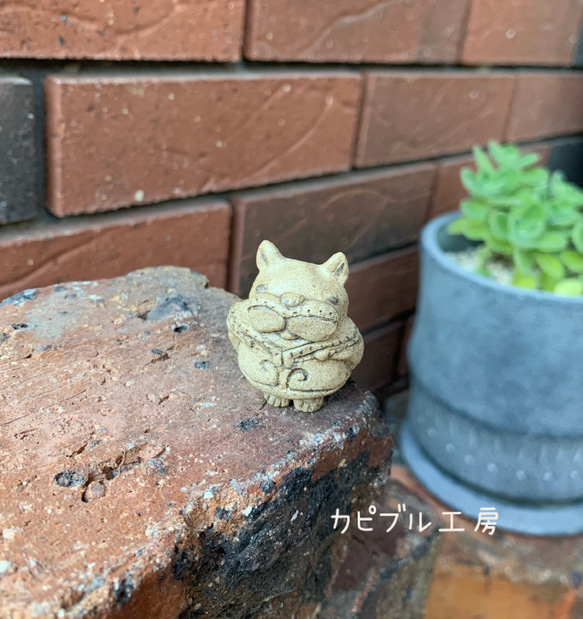 遮光器土偶っぽいフレブルさん　陶土