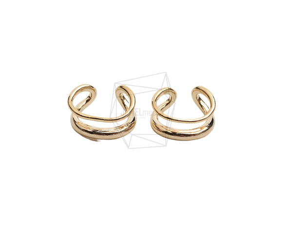 ERG-2517-G【2個入り】ラウンドイヤーカフ/Round Earcuffs Earrings