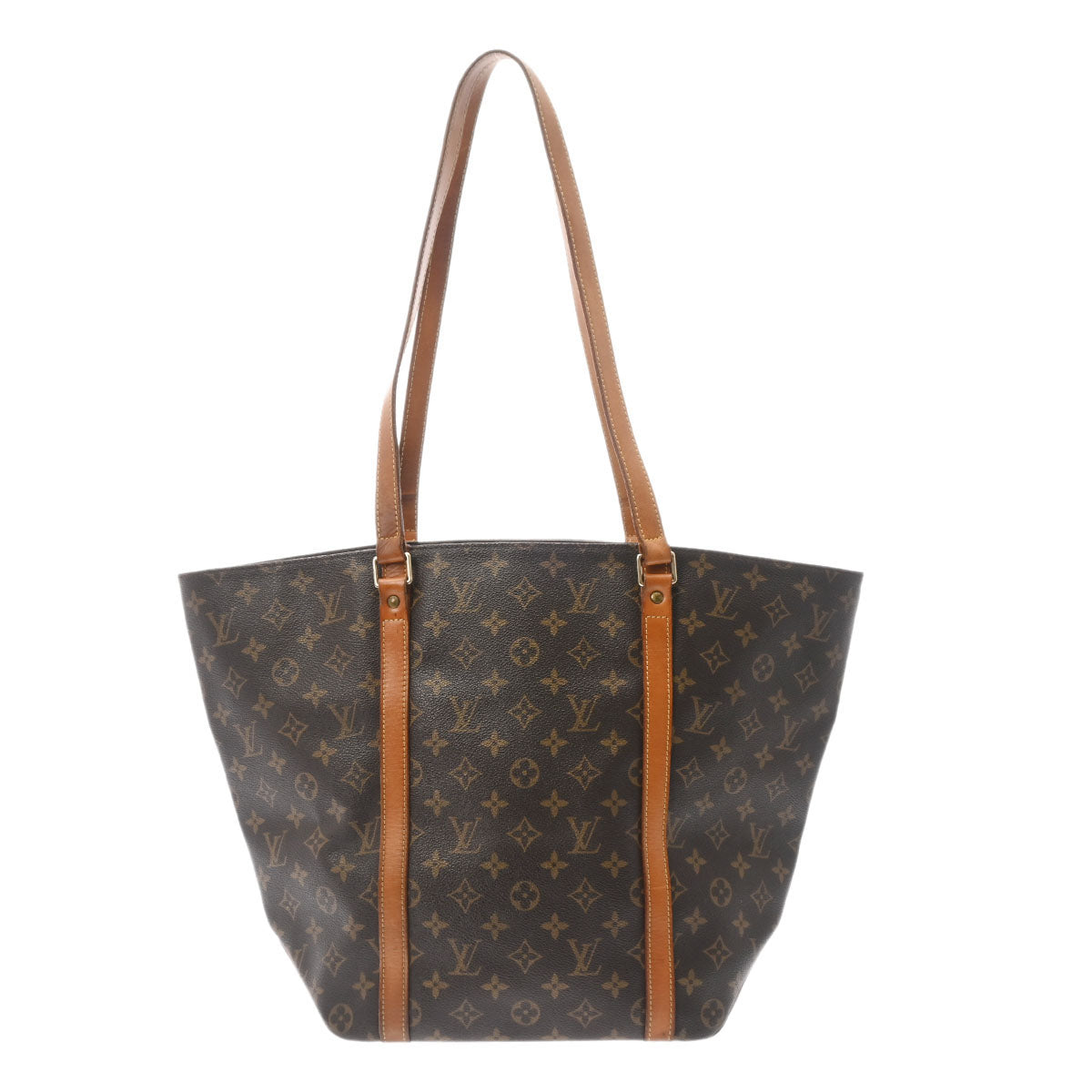 LOUIS VUITTON ルイヴィトン モノグラム サックショッピング ブラウン M51108 レディース モノグラムキャンバス トートバッグ Bランク 中古 