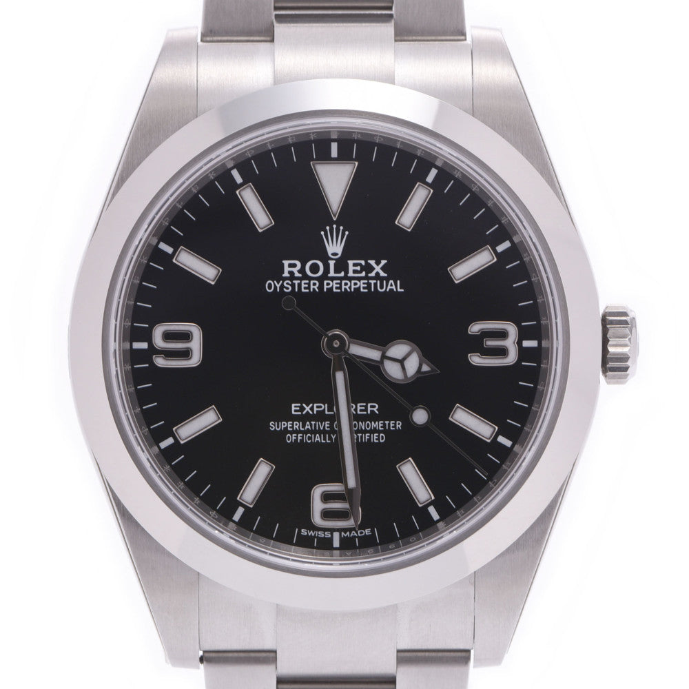 ROLEX ロレックス エクスプローラー1  EX1 214270 メンズ SS 腕時計 自動巻き 黒文字盤 新品 