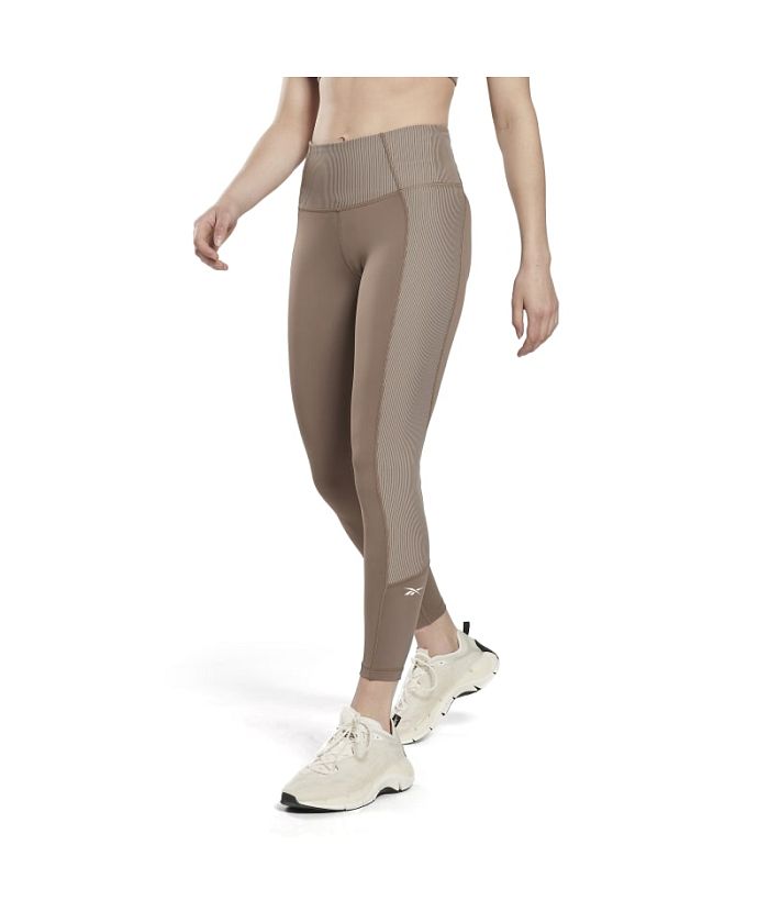 Reebok/リブ ハイライズ レギンス / Rib High－Rise Leggings