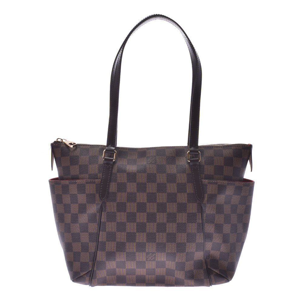 LOUIS VUITTON ルイヴィトン ダミエ トータリーPM ブラウン N41282 レディース トートバッグ Aランク 中古 