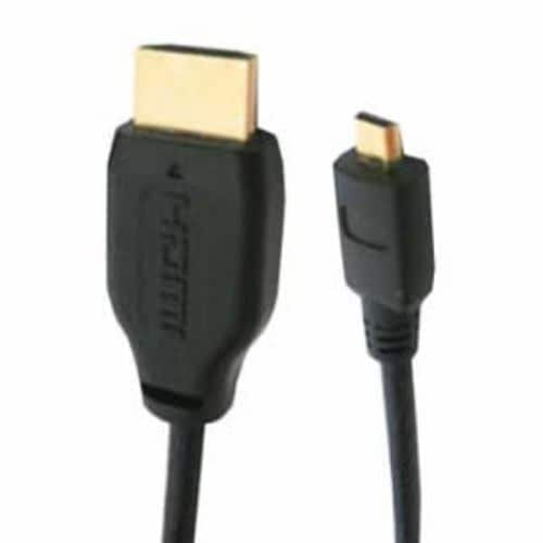 オーム VIS-C15EU-K HDMI⇔micro HDMIケーブル Ver1.4対応(1.5m)