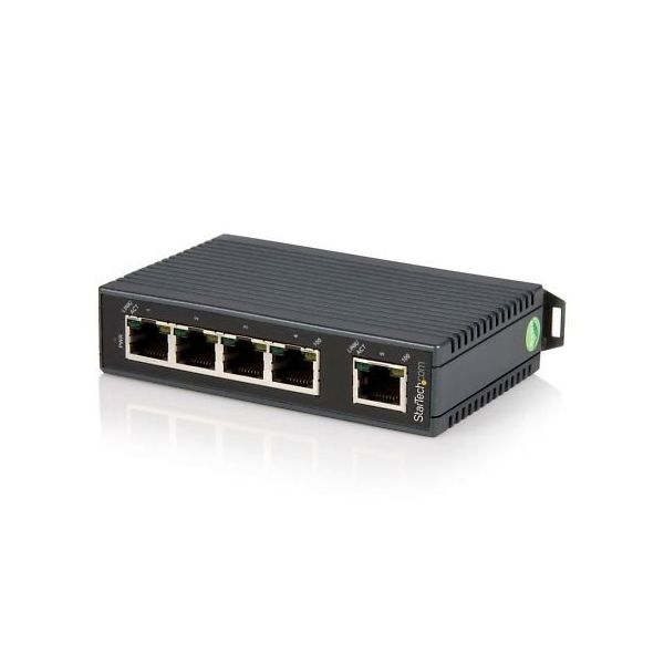 StarTech.com 5ポート産業用スイッチングハブ IES5102 1個 65-1896-45（直送品）