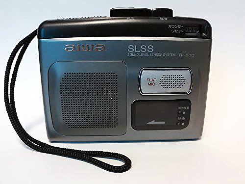 aiwa カセットテープレコーダー 自動録音機能 SLSS搭載 TP-530【中古品】