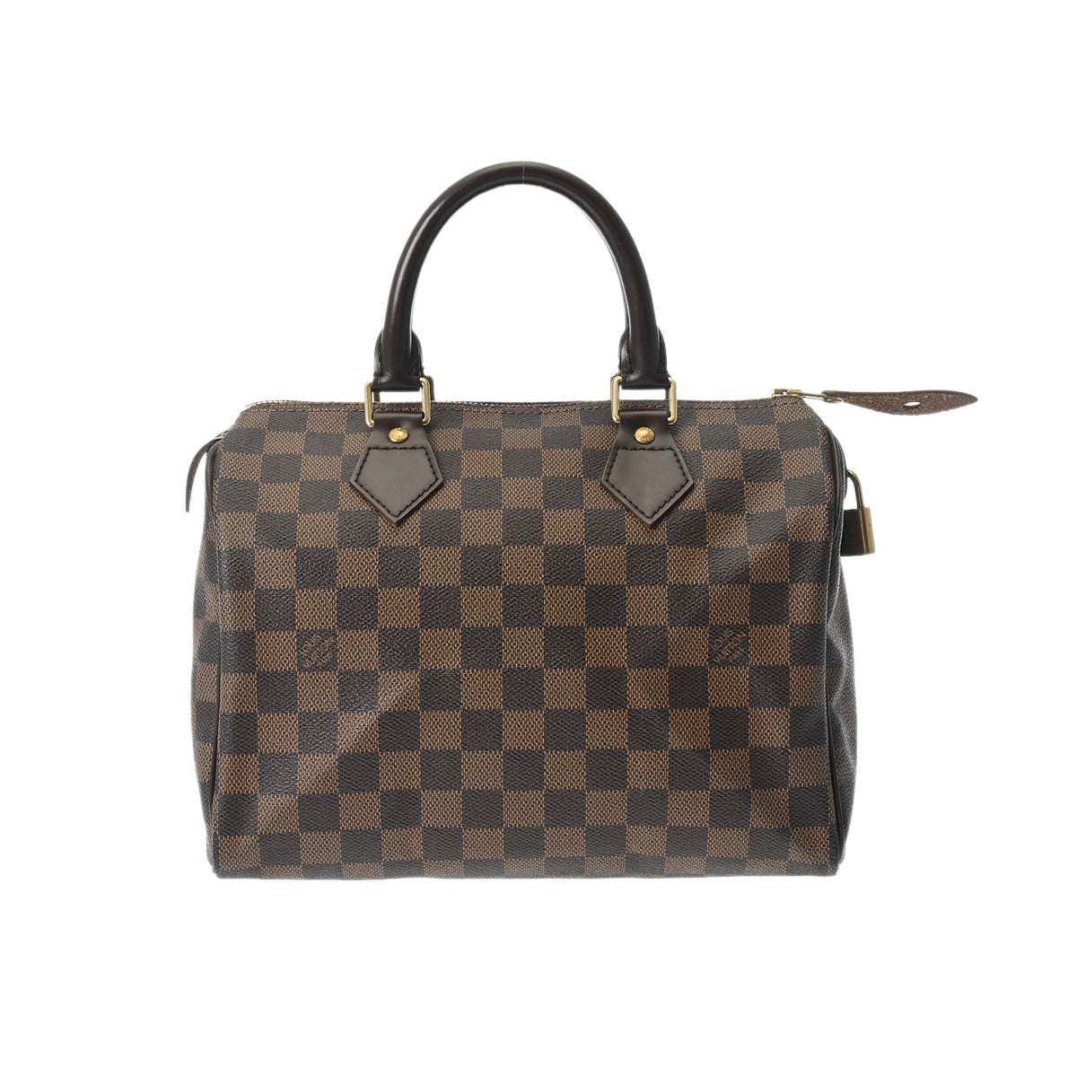 LOUIS VUITTON ルイヴィトン ダミエ スピーディ 25 ブラウン N41365 レディース ダミエキャンバス ハンドバッグ ABランク 中古 