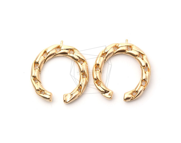 ERG-1056-MG【2個入り】チェーンイヤーカフ/Chain Earcuffs Earrings