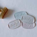 Wax Stamp -Landscape thankyou-／オリジナルスタンプヘッド