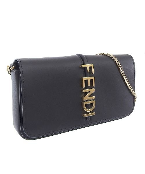 FENDI フェンディ GRAPHY グラフィ ショルダー バッグ フォン ポーチ ショルダーバッグ カジュアル 斜め掛け マチ レザー