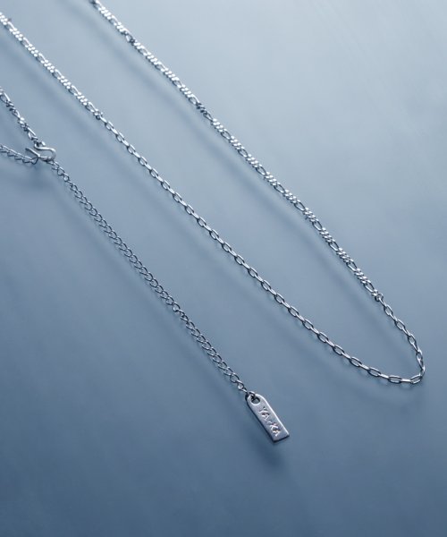 【YArKA/ヤーカ】silver925 mix chain 2way necklace [LBN5]/ミックスチェーンロング2ウェイネックレス シルバー925