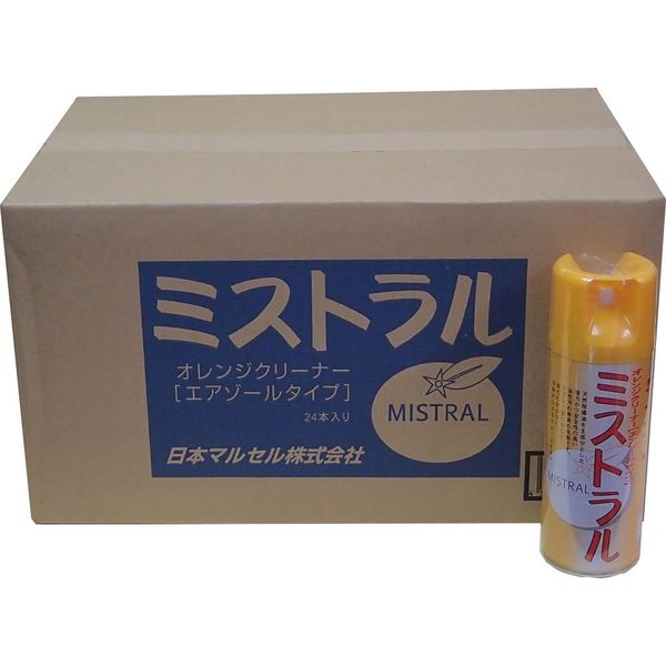 日本マルセル ミストラル 420mL×24本 箱入 7087005 1箱(24本)（直送品）