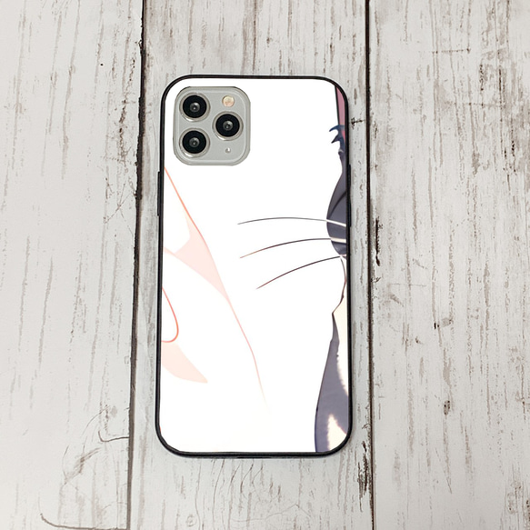 iphoneケース3-1-4 iphone 強化ガラス ねこ・猫・ネコ 箱1 かわいい アイフォン iface