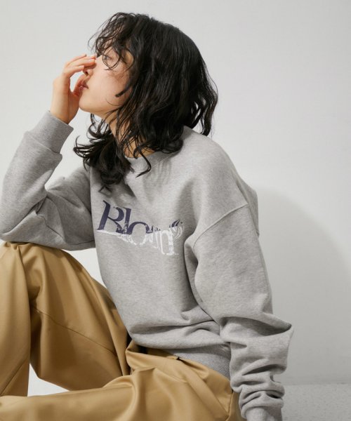 【FRUIT OF THE LOOM for ADAM ET ROPE】別注 Logo Sweatshirt