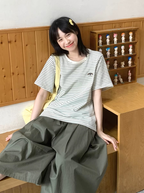 Tシャツ 半袖 夏服 おしゃれてぃーしゃつ 服 ロングtシャツ ティーシャツ 涼しい　トップス 春 夏 通学