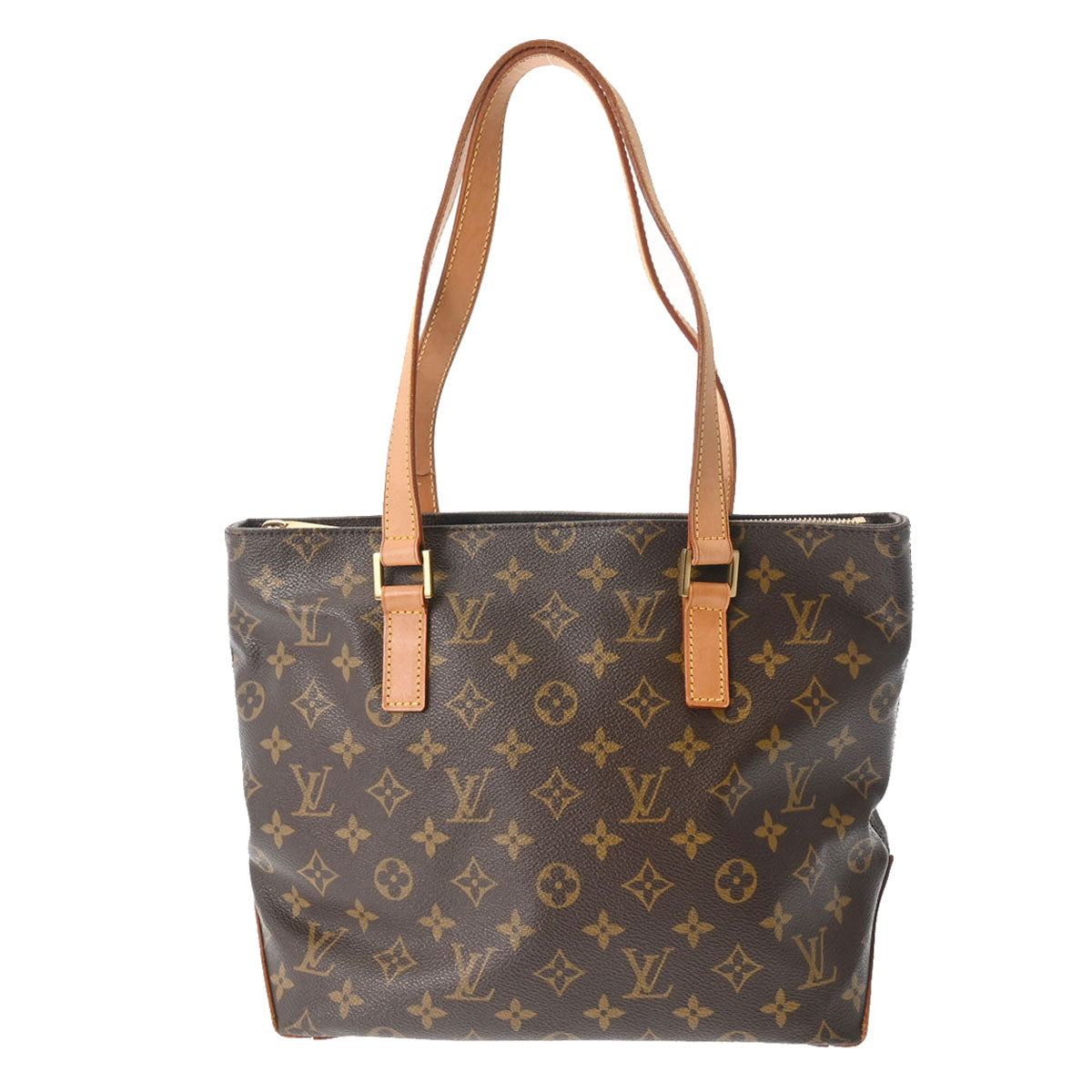 LOUIS VUITTON ルイヴィトン モノグラム カバピアノ ブラウン M51148 レディース モノグラムキャンバス トートバッグ Bランク 中古 