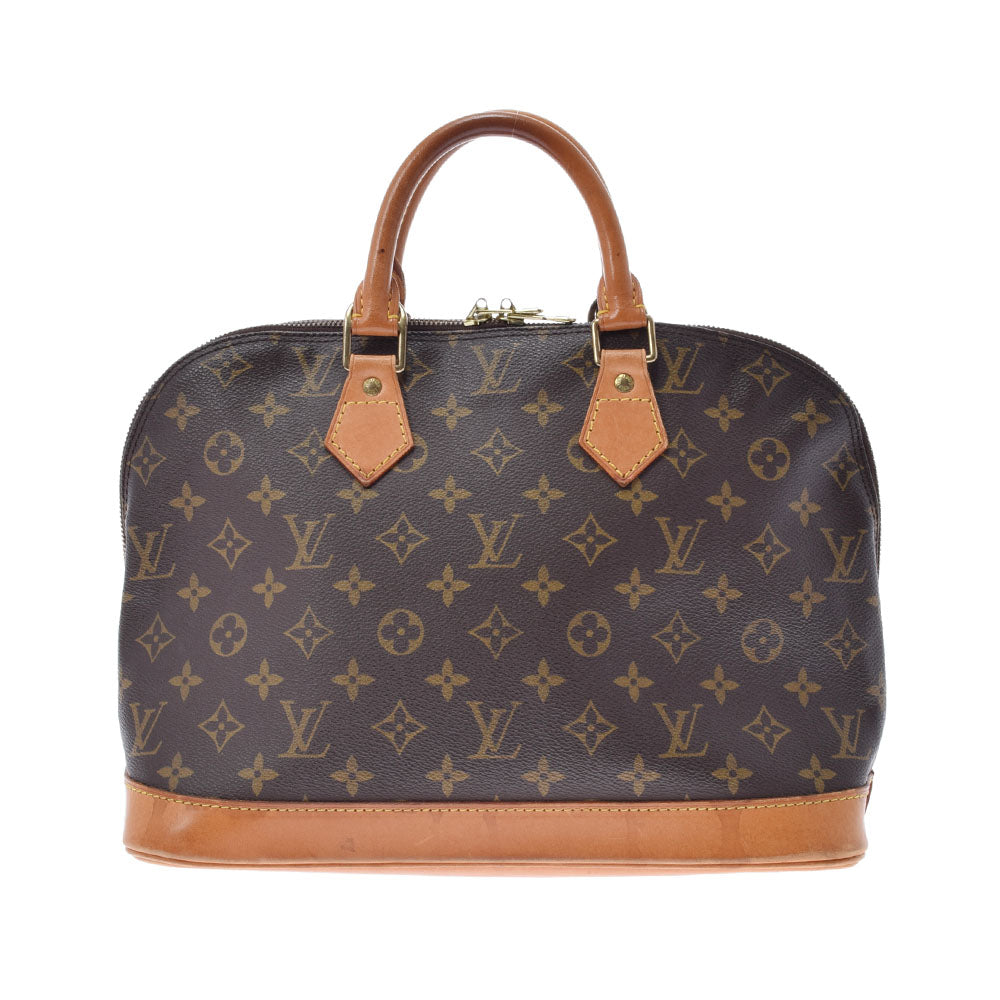 LOUIS VUITTON ルイヴィトン モノグラム アルマ 2WAY ブラウン M51130 レディース モノグラムキャンバス ハンドバッグ Bランク 中古 