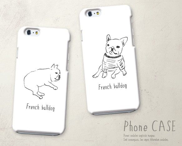 スマホケース《French bulldog》