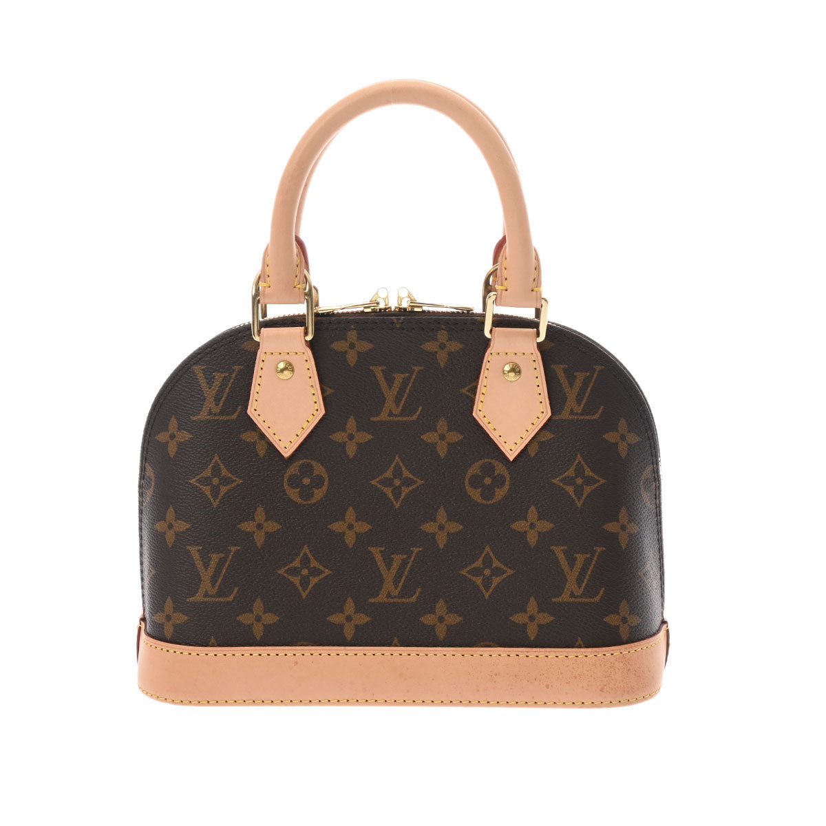 LOUIS VUITTON ルイヴィトン モノグラム アルマ BB 2WAY ブラウン M53152 レディース モノグラムキャンバス ハンドバッグ Aランク 中古 